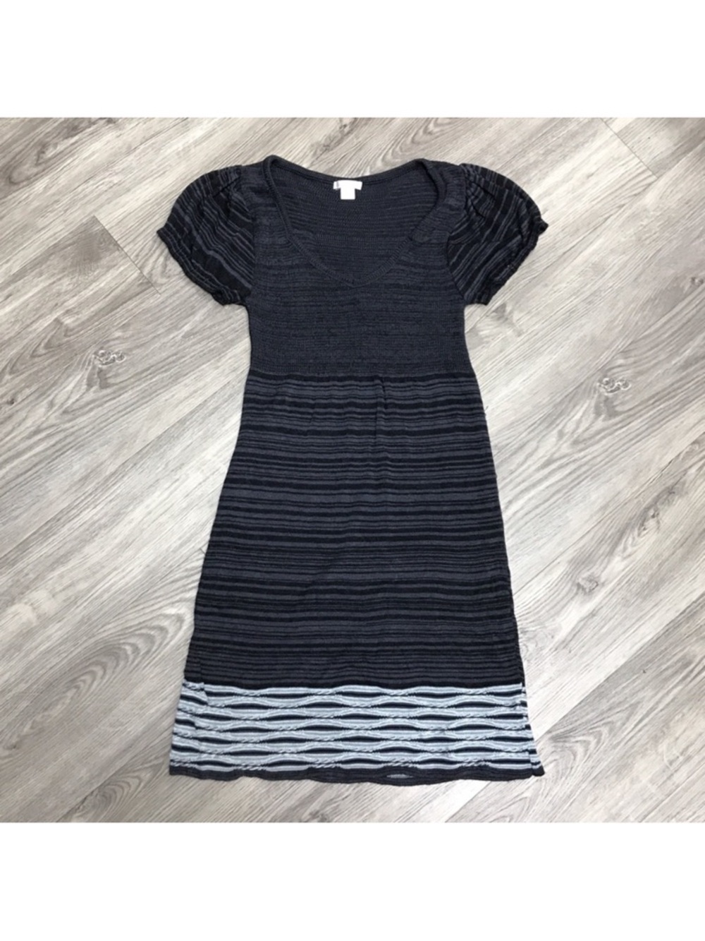 Gray Casual Summer Dress